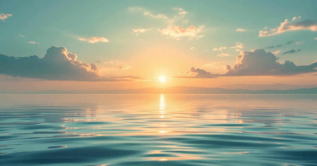 Sunrise over a calm landscape, symbolizing hope and the start of recovery
