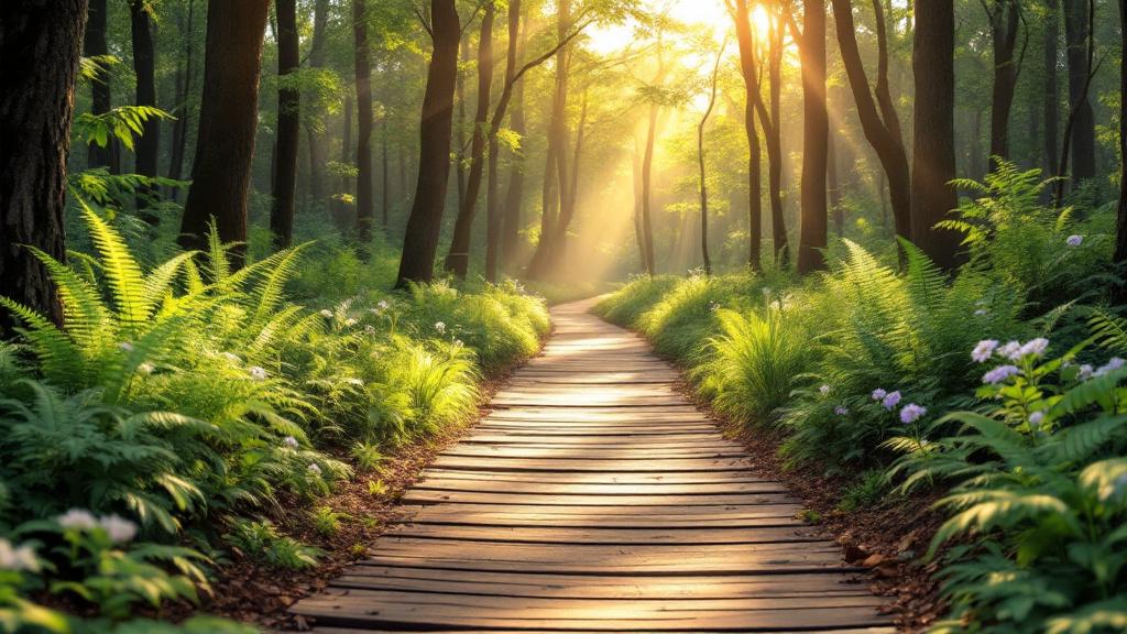 Nature-based therapy activities promote healing and mindfulness.